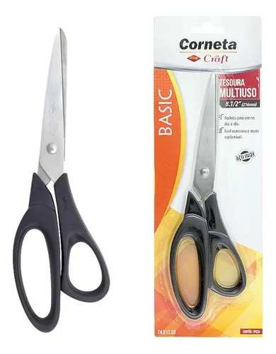 TESOURA CORNETA CRAFT 8 1/2